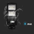 Lampa uliczna solarna IP65 LED 8W 1000lm 6000K VT-ST120W