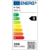 Naświetlacz LED 200W 37000lm 4000K IP65 czarny VT-44205