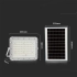 Naświetlacz solarny IP65 LED 15W 1200lm 6400K VT-120W-W