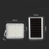 Naświetlacz solarny IP65 LED 15w 1200lm 4000K VT-120W-W