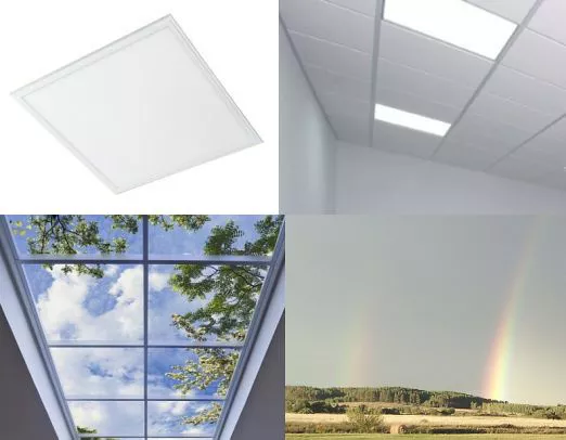 Panele LED do oświetlenia użyteczności publicznej i zastosowań domowych