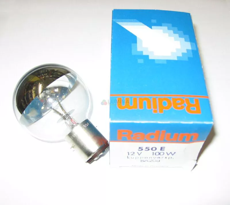 Lampy RKP 550E 12V 100W BA20d