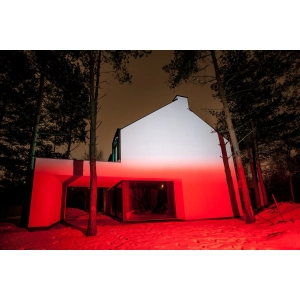 Naświetlacz LED 50W światło biało-czerwone