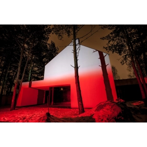 Naświetlacz LED 50W światło biało-czerwone