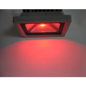 Naświetlacz LED 10W 120° IP65 światło czerwone