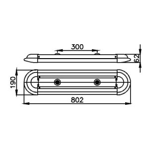 Eco diffuser 2x18W OEL